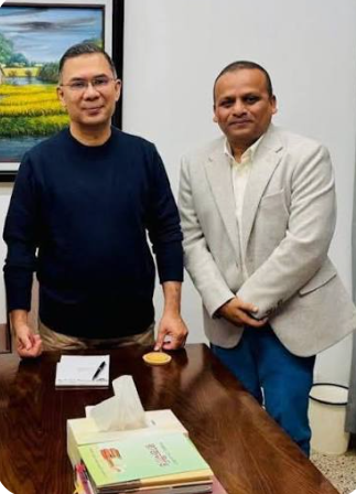 মেহেন্দিগঞ্জবাসীর উন্নয়ন দাবিতে প্রতিমন্ত্রী রাজিব আহসানের কাছে স্মারকলিপি